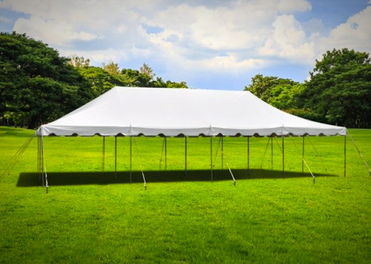 20ft x 40ft Pole Tent