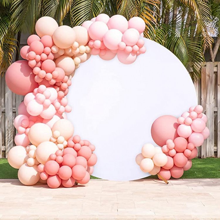 WHITE BALLOON ARCH SPANDEX COVERS