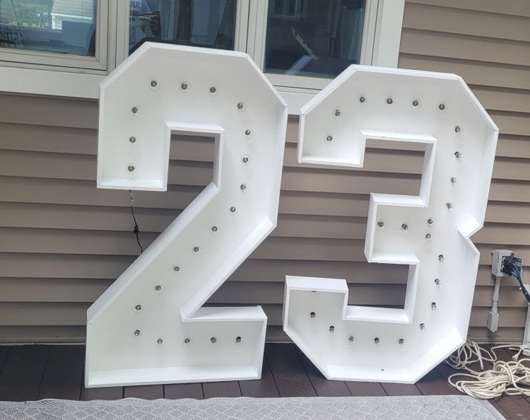 Marquee Letters & Numbers