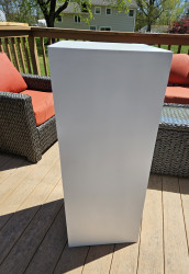 36 White Cake stand