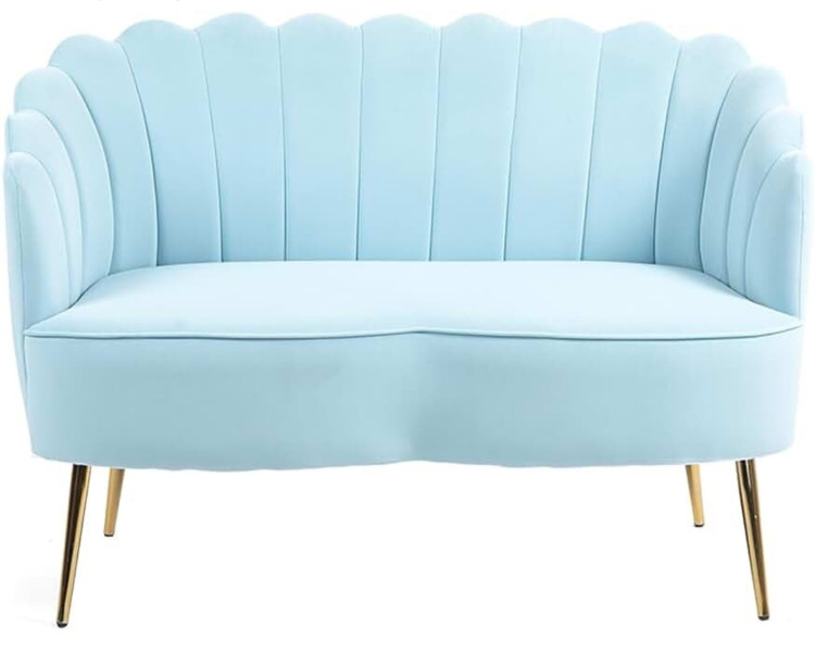 Baby Blue Loveseat